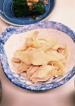 ◇簡単!白まいたけとささみの含め煮◇-レシピのメイン写真