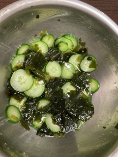 きゅうりとわかめの酢の物-レシピのメイン写真