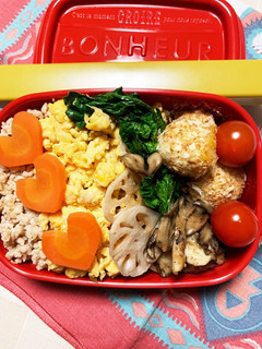 2/14 よっちゃん そぼろ弁当-レシピのメイン写真