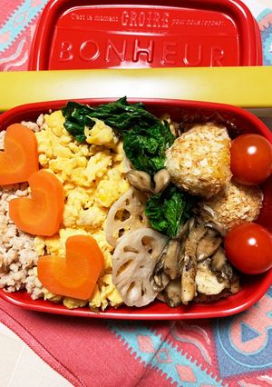 2/14 よっちゃん　そぼろ弁当-レシピのメイン写真
