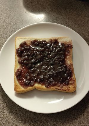 あんバタートースト！-レシピのメイン写真