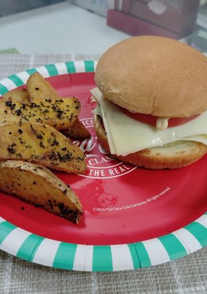 おウチで簡単!ダブルチーズバーガー-レシピのメイン写真