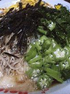 モロヘイヤを食べよう!(ネバネバ冷やしうどん)-レシピのメイン写真