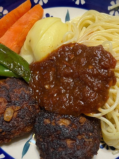 おからパウダー入り煮込みハンバーグ-レシピのメイン写真