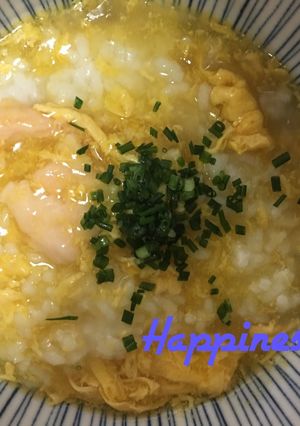 パックご飯と丼のもとでインスタント雑炊-レシピのメイン写真