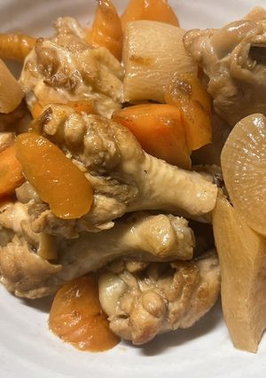 鶏手羽元のさっぱり煮-レシピのメイン写真