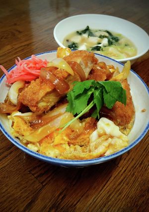 職場めしのカツ丼！❨(@≧↺≦@)❩wノ-レシピのメイン写真