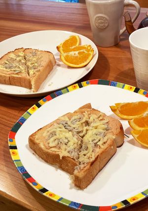 明太子しらすトースト　食欲アップ！-レシピのメイン写真
