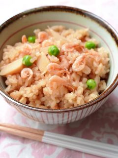 桜海老とたけのこの炊き込みご飯-レシピのメイン写真