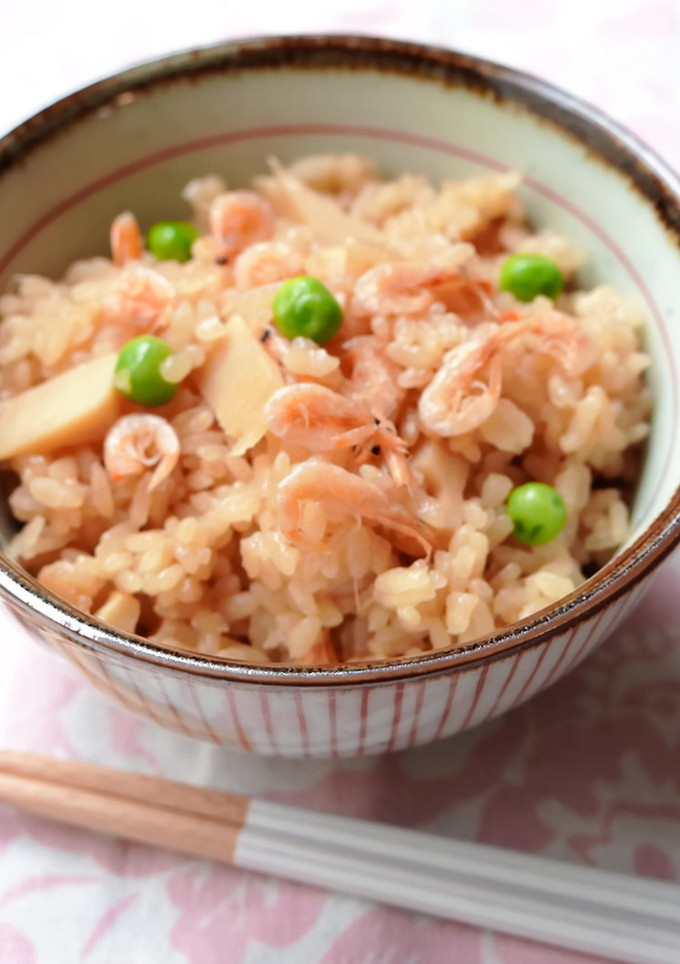桜海老とたけのこの炊き込みご飯-レシピのメイン写真