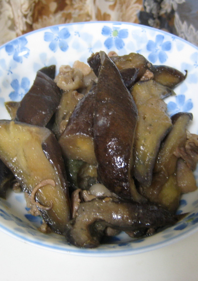 簡単♪　☆ナスと豚肉の味噌煮☆-レシピのメイン写真