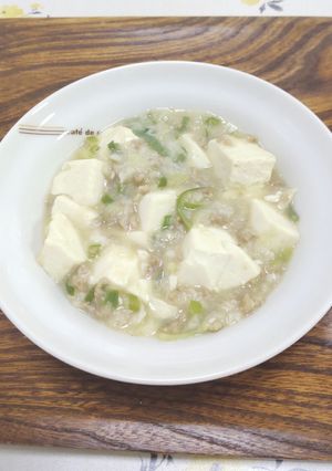 体に優しいおいしい♪白い!?麻婆豆腐-レシピのメイン写真