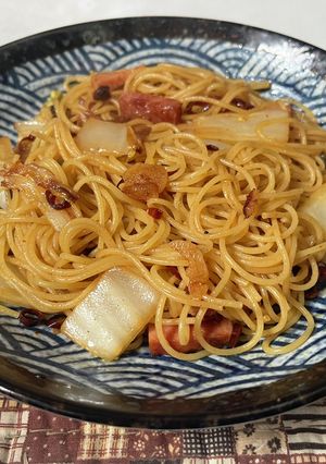 スパゲティ・中華白菜炒め-レシピのメイン写真
