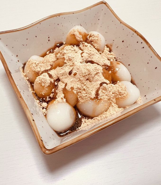 簡単 白玉きなこ by 霜月たぬき 【クックパッド】 簡単おいしい