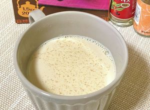 ごぼう茶で作る…スパイス入りミルクティー-レシピのメイン写真