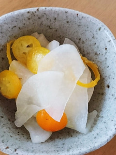 金柑と大根のさっぱり漬け-レシピのメイン写真