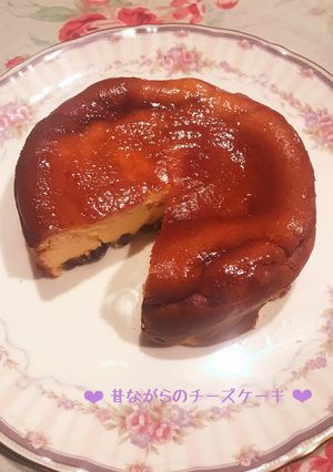 昔ながらのベイクドチーズケーキ♪-レシピのメイン写真