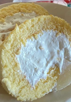 シンプルロールケーキ-レシピのメイン写真