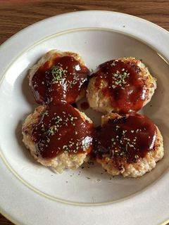 卵なし!豚ひき肉ハンバーグ-レシピのメイン写真