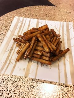 ごぼう甘辛焼き-レシピのメイン写真