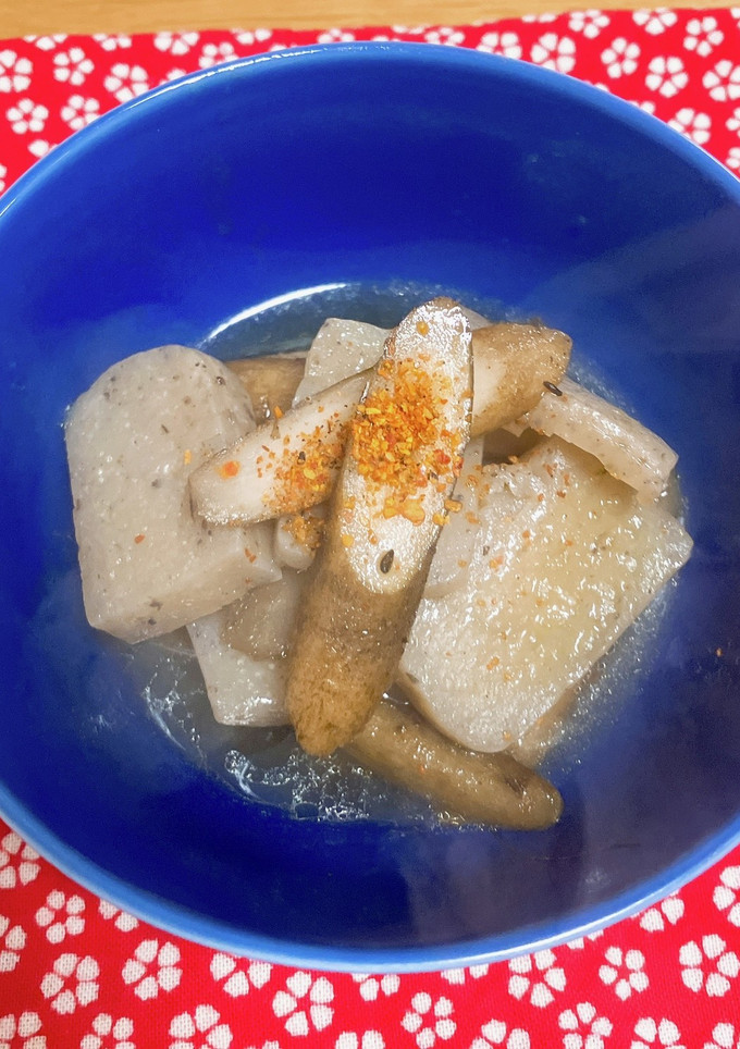 こんにゃくとごぼうの炒め煮-レシピのメイン写真