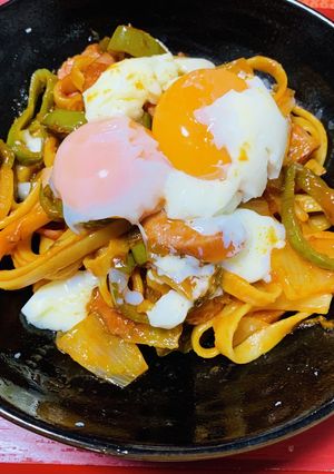 ハラペーニョで作る辛口ナポリタン-レシピのメイン写真