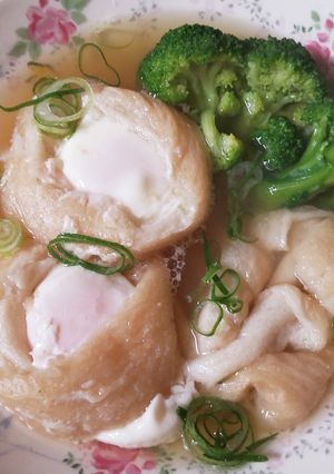 車麩に卵を落として炊いて～♪ほっこり味♡-レシピのメイン写真