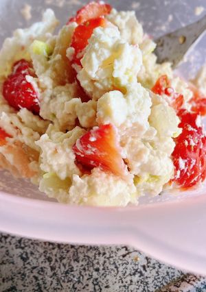 白菜の苺白和え　いちご〜！豆腐×白菜-レシピのメイン写真