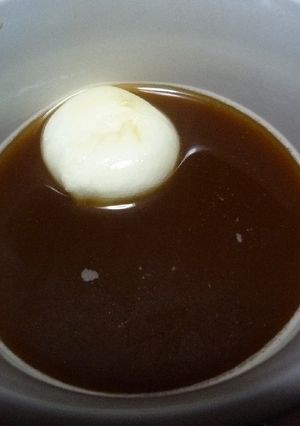 ホットコーヒーin雪見大福-レシピのメイン写真