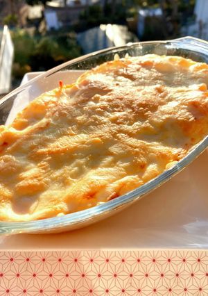 ナポリタン、チキンライスのWグラタン-レシピのメイン写真