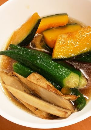 うちの定番☆野菜の揚げ浸し-レシピのメイン写真
