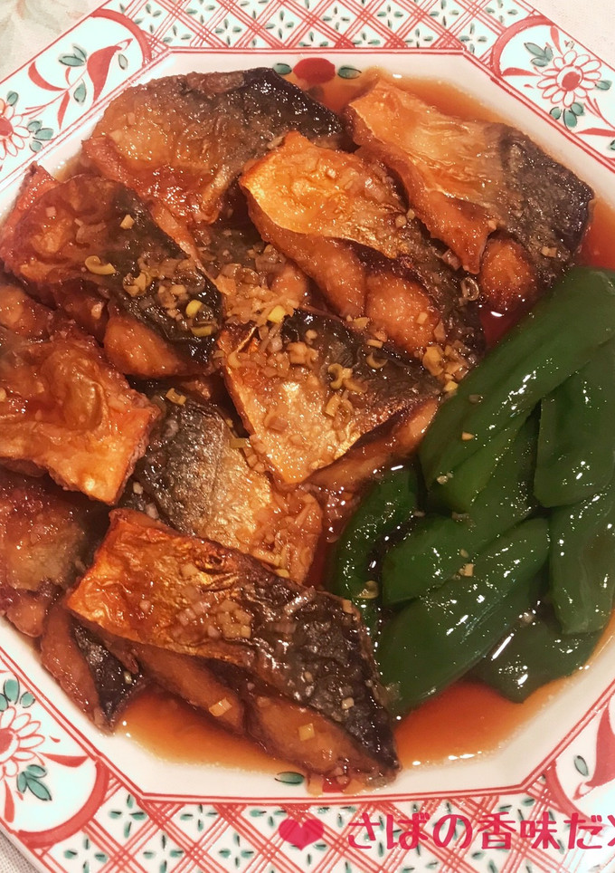 さばとピーマンの香味だれ♪-レシピのメイン写真