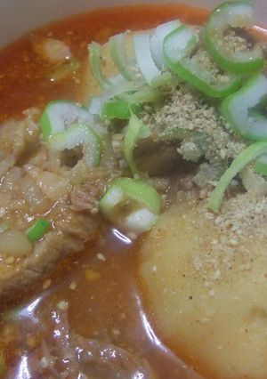 圧力鍋で カムジャタン-レシピのメイン写真