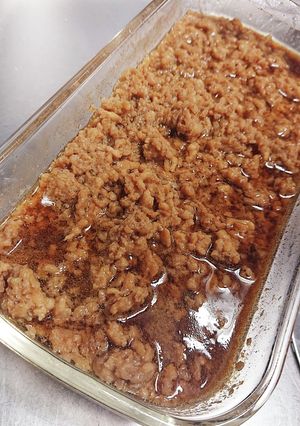 鶏そぼろ(レンジで)-レシピのメイン写真