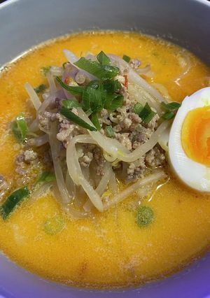 ピリ辛味噌ラーメン風スープ-レシピのメイン写真