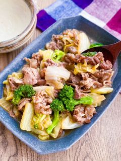牛肉と白菜のオイスター煮♩-レシピのメイン写真