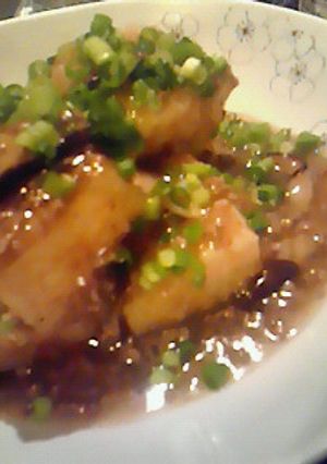 和風あんかけ豆腐-レシピのメイン写真