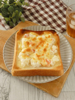 ポテトサラダのとろ~りチーズトースト-レシピのメイン写真