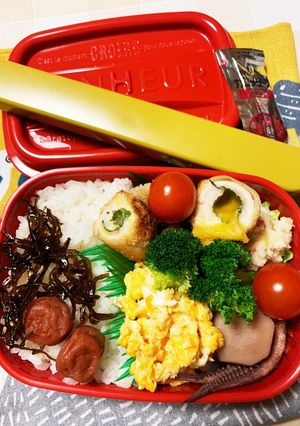2/17よっちゃんチーズカツお弁当-レシピのメイン写真