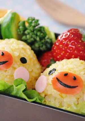 ＊アヒルちゃんのキャラ弁＊-レシピのメイン写真
