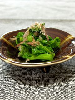我が家の定番!菜の花おかか和え-レシピのメイン写真