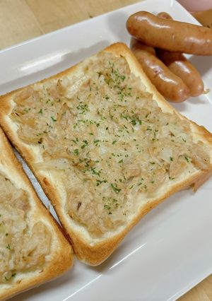 コンビニのツナパン風トースト-レシピのメイン写真