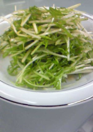 ♡水菜サラダ♡-レシピのメイン写真