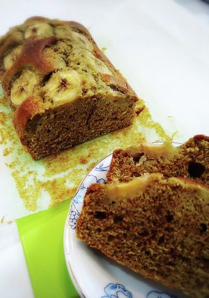 玄米茶バナナケーキ-レシピのメイン写真