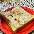 魅惑のフレンチトーストのオープンサンド