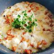 簡単★米粉カリカリ豆乳グラタン★冷凍白菜