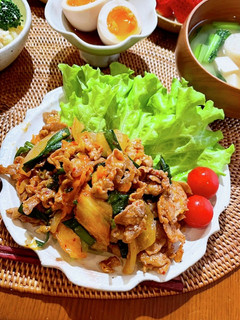 豚こま肉で作る豚キムチ♩-レシピのメイン写真
