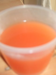 離乳食☆野菜ジュースの寒天デザート-レシピのメイン写真