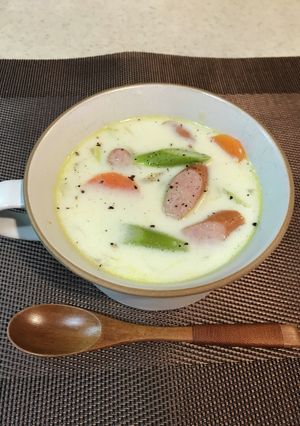 ほっこり♡野菜のミルクスープ-レシピのメイン写真