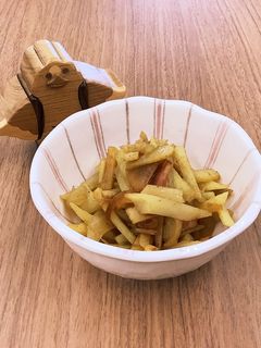 【大崎市】じゃがいもカレーソテー【給食】-レシピのメイン写真